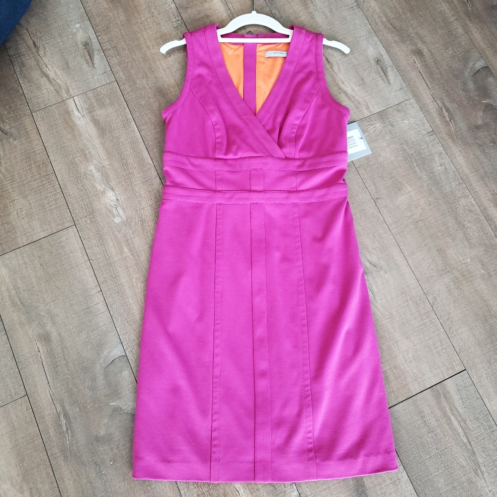 Andrew Marc New York Sleeveless Banded Waist Dress size 8 - Picture 14 of 15